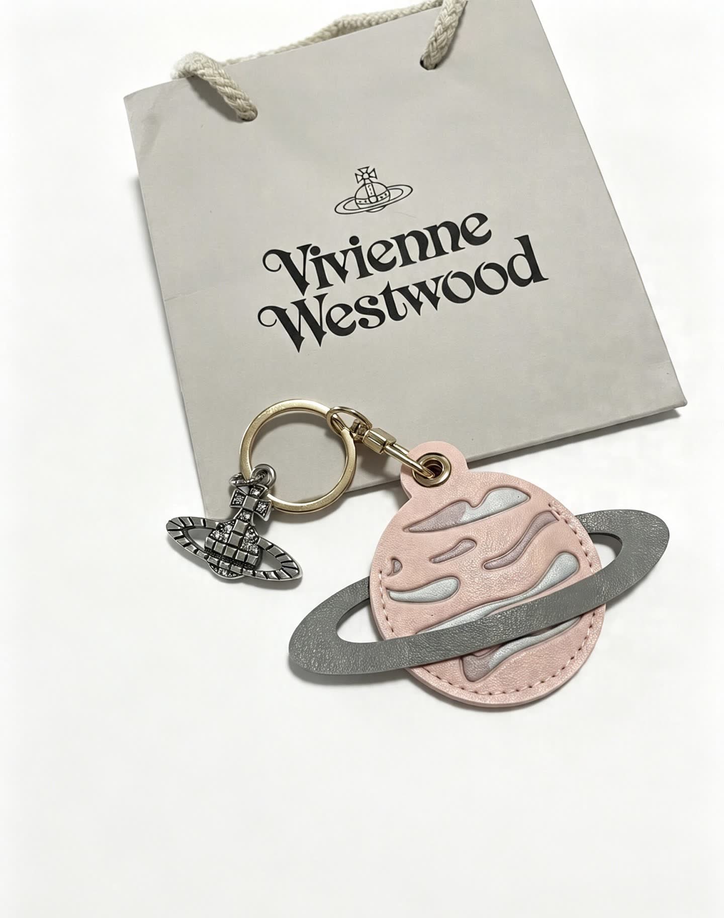 Vivienne Westwood Saturn Keychain
